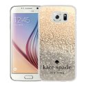 Personalized Design With Kate Spade 85 White Samsung Galaxy S6 G9200 Protective Cover Case