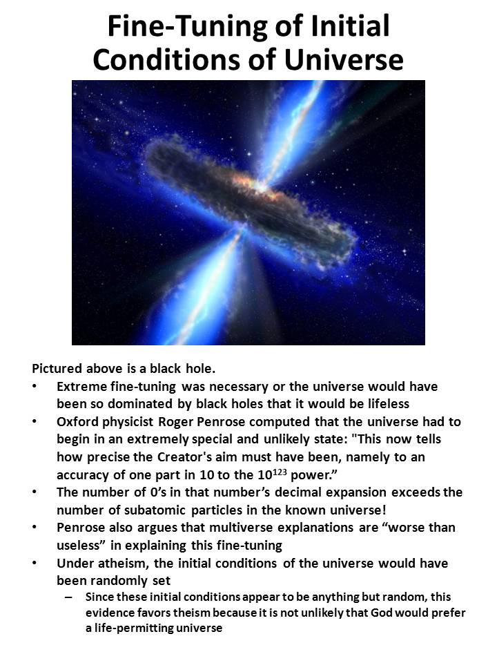 Fine-Tuning of Initial Conditions