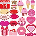 120pcs Valentine's Day Gift Tag Stickers, 20 Styles to from Gift Labels Stickers Gift Name Valentine's Day Envelope Seal for Gift Wrapping Supplies