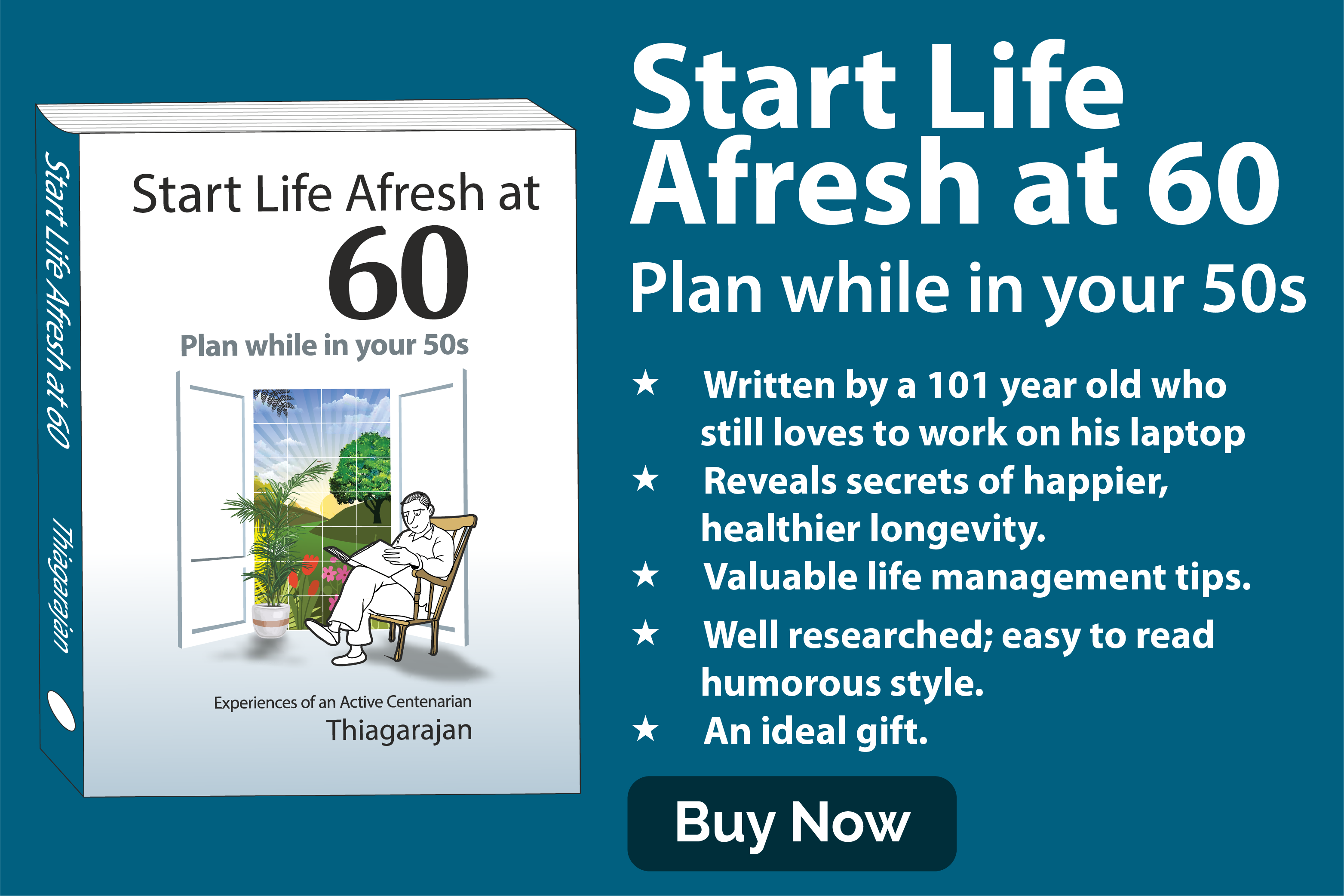 Start Life Afresh at 60! Plan Ahead in Your 50's